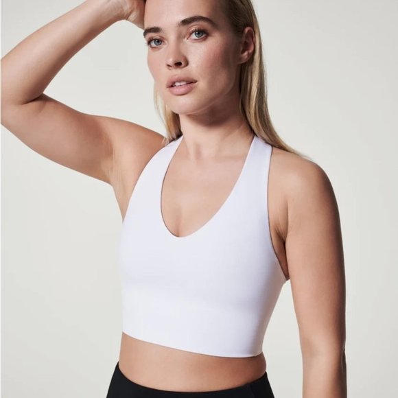 SPANX Tops - NWT Spanx Longline Medium Impact Sports Bra L